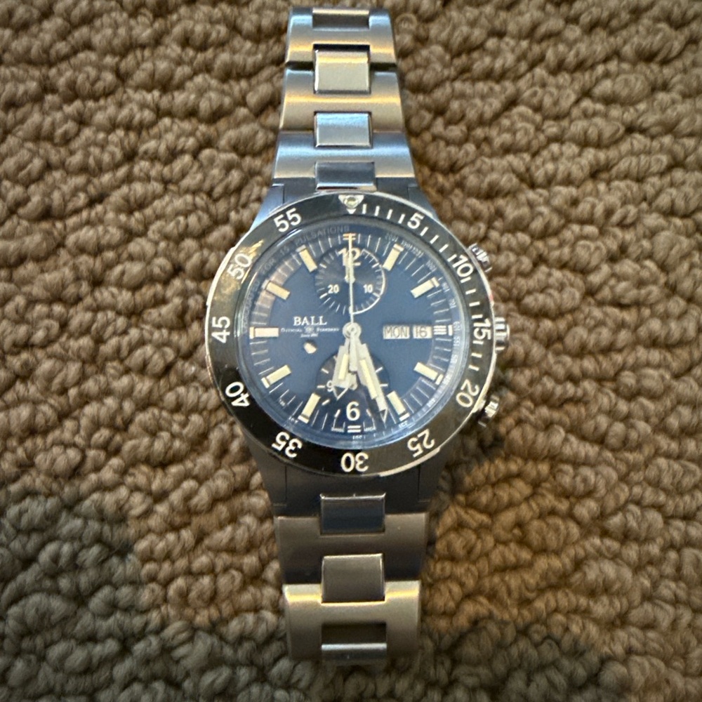 Ball Engineer Master II Stainless Steel Blue Dial Men's Watch